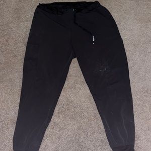 Dark Grey Scrub Pants